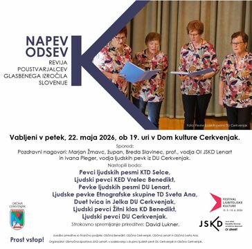 Napev - odsev 2026 - VABILO